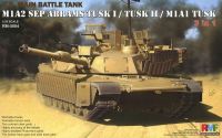 Rye Field Model 5004 1/35 Mô Hình Xe Tăng M1A2 SEP Abrams TUSK I/TUSK II/M1A1 TUSK (3 in 1)