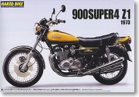 04442 1/12 Kawasaki 900 Super4 Z1 1972 Yellow Ball
