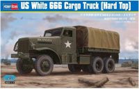 Hobbyboss 83801 1/35 Mô Hình Xe Tải US White 666 Cargo Hard Top