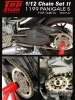 Top Studio TD23142 1/12 Sên kim loại dành cho Tamiya 14129 - 14132 Ducati 1199 - anh 1