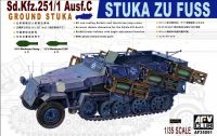 AFV Club 35091 1/35 Mô Hình Xe Bán Xích Sdkfz251/1 Ausf.C `Grand Stuka`