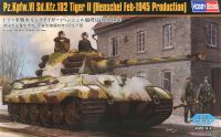 Hobbyboss 84532 1/35 Mô Hình Xe Tăng Pz.Kpfw.VI Sd.Kfz.182 Tiger II (Henschel Feb-1945 Production)