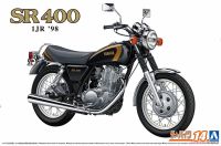 Aoshima 06498 1/12 Mô Hình Xe Moto Yamaha 1JR SR400 `98