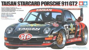 Tamiya 24175 1/24 Mô Hình Xe Đua Taisan Starcard Porsche 911GT2 Tamiya 24175 1/24 Mô Hình Xe Đua Taisan Starcard Porsche 911GT2