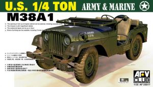 AFV Club 35s17 1/35 Mô Hình Xe Jeep M38A1 1/4T 4x4 UTILITY TRUCK AFV Club 35s17 1/35 Mô Hình Xe Jeep M38A1 1/4T 4x4 UTILITY TRUCK