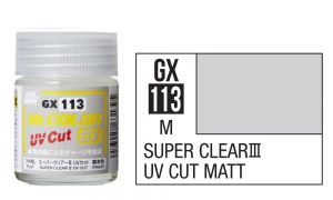 GX113 Super Flat Clear Ⅲ UV cut (Sơn phủ mờ có tính năng chống tia UV) GX113 Super Flat Clear Ⅲ UV cut (Sơn phủ mờ có tính năng chống tia UV)