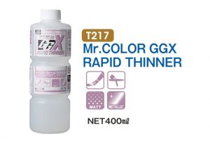 Mr.Hobby T217 Dung dịch pha sơn cao cấp (Phù hợp sơn Mờ-Màu kim loại) 400ml Mr.Hobby T217 Dung dịch pha sơn cao cấp (Phù hợp sơn Mờ-Màu kim loại) 400ml