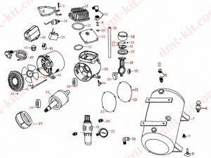 HY186-8 Linh kiện sửa chữa máy bơm (không bán lẻ) HY186-8 Linh kiện sửa chữa máy bơm (không bán lẻ)