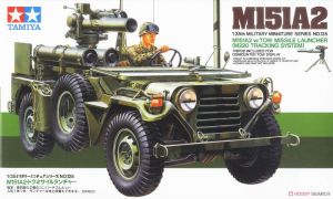 Tamiya 35125 1/35 Mô Hình Xe Jeep U.S. M151A2 w/Tow Missile Launcher (M220 Tracking System)