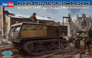 Hobbyboss 82408 1/35 Mô Hình Xe Kéo M4 high speed tractor(155mm /8 inches /240mm use)