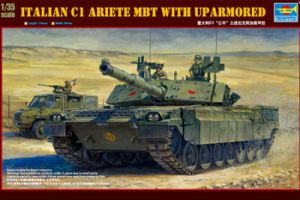 Trumpeter 00394 1/35 Mô Hình Xe Tăng Italy C1 Ariete with Uparmored