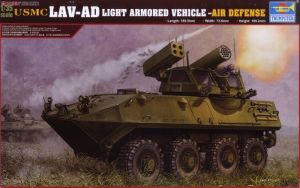 Trumpeter 00393 1/35 Mô Hình Xe Bọc Thép USMC LAV-AD Light Armored Vehicle - Air Defence