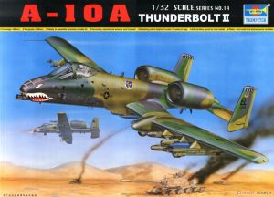 Trumpeter 02214 1/32 Mô Hình Máy Bay A-10A Thunderbolt Single Seater