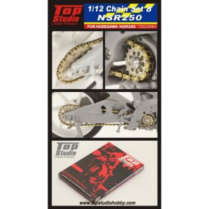 Top Studio TD23091 1/12 NSR250 Chain Set For HASEGAWA