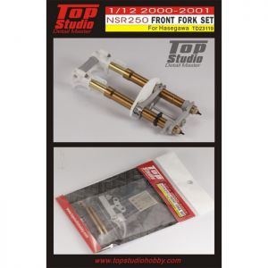 Top Studio TD23119 1/12 2000-2001 NSR250 Front Fork Set For HASEGAWA