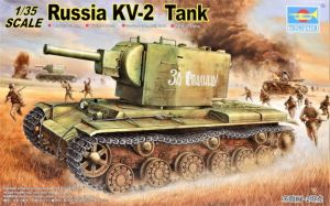 Trumpeter 00312 1/35 Mô Hình Xe Tăng Russia KV-2 Tank