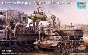 Trumpeter 00363 1/35 Mô Hình Xe Tăng German Pz.Kpfw IV Ausf F Fahrgestell
