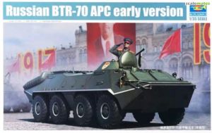 Trumpeter 01590 1/35 Mô Hình Xe Bọc Thép Russian BTR-70 APC early version