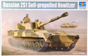 Trumpeter 05571 1/35 Mô Hình Pháo Tự Hành Russian 2S1 Self-propelled Howitzer