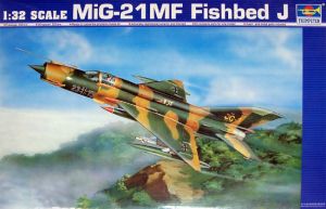 Trumpeter 02218 1/32 Mô Hình Máy Bay MiG-21MF Fishbed J