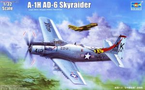 Trumpeter 02253 1/32 Mô Hình Máy Bay A-1H AD-6 Sky Raider