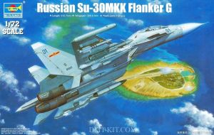 Trumpeter 01659 1/72 Mô Hình Máy Bay Russian Su-30MKK Flanker G Fighter