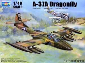 Trumpeter 02888 1/48 Mô Hình Máy Bay A-37A Dragon Fly