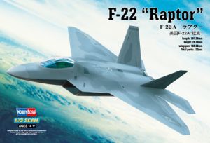 Hobbyboss 80210 1/72 Mô Hình Máy Bay F-22 Raptor