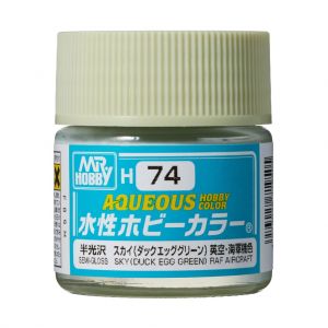 H74 Sky Duck Egg Green