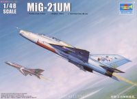 Trumpeter 02865 1/48 Mô Hình Máy Bay MiG-21UM