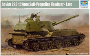 (HÀNG SẮP VỀ) Trumpeter 05567 1/35 Mô Hình Pháo Tự Hành Soviet 2S3 152mm Self-Propeller Howitzer - Late