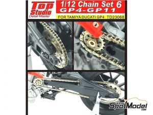 Top Studio TD23068 1/12 Chain Set 6: 'GP4-GP11