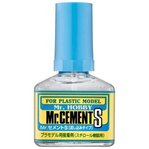 Mr.Hobby MC129  MR.CEMENT S Extra-Thin (Keo siêu mỏng) 40ml
