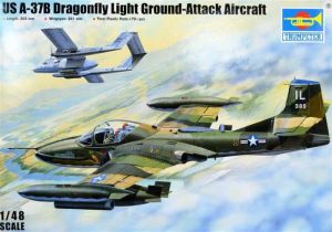 Trumpeter 02889 1/48 Mô Hình Máy Bay US A-37B Dragonfly