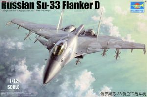 Trumpeter 01667 1/72 Mô Hình Máy Bay Su-33 Flanker D