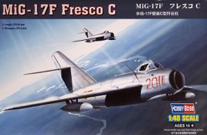 Hobbyboss 80334 1/48 Mô Hình Máy Bay MiG-17F Fresco C