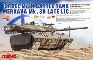 Meng TS-025 1/35 Israel Main Battle Tank Merkava Mk.3D Late LIC