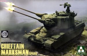 Takom 2039 1/35 Mô Hình Pháo Tự Hành Phòng Không  British Air-Defence Weapon System Chieftain Marksman SPAAG