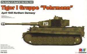 Rye Field Model 5005 1/35 Mô Hình Xe Tăng Tiger I Gruppe `Fehrmann` April 1945 Northern Germany