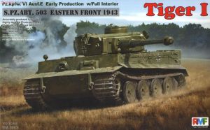 Rye Field Model 5003 1/35 Mô Hình Xe Tăng Tiger I Early Type Full Interior 503th Heavy Tank Eastern Front 1943