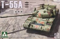 Takom 2056 1/35 Mô Hình Xe Tăng Russian Army T-55A Middle Tank 3 in 1