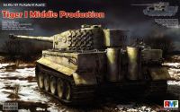 Rye Field Model 5010 1/35 Mô Hình Xe Tăng Tiger I Middle Production (w/Full Interior)