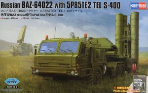 Hobbyboss 85517 1/35 Mô Hình Xe Phóng Tên Lửa Russian BAZ-64022 with 5P85TE2 TEL S-400