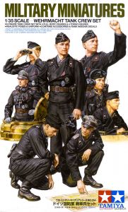 Tamiya 35354 1/35 Mô Hình Lính German Wehrmacht Tank Crew Set