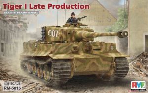 Rye Field Model 5015 1/35 Mô Hình Xe Tăng Tiger I Late Production