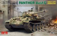 Rye Field Model 5018 1/35 Mô Hình Xe Tăng Panther Ausf.G Early/Late