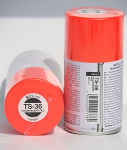 Tamiya 85036: TS-36 Fluorescent Red