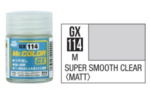 GX114 Super Flat Clear (Phủ mờ siêu mịn)