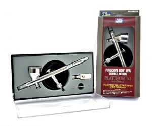 Mr.Hobby PS289 Bút vẽ airbrush Procon Boy WA Double Action Platinum Ver.2 0.3mm