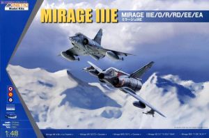 Kinetic 48050 1/48 Mô Hình Máy Bay Mirage III E/O/R/RD/EE/EA